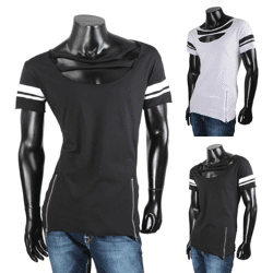 Men's leisure sports T-shirts short sleeve tops
