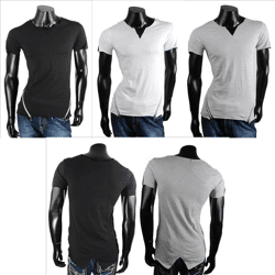 Men's leisure sports T-shirts short sleeve tops