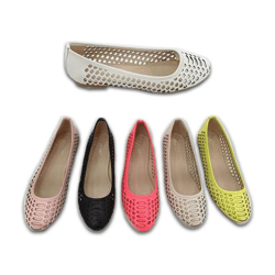 Damen Slipper Halbschuhe Ballerina Schuhe