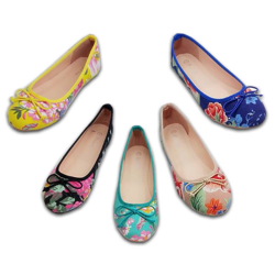 Damen Slipper Halbschuhe Ballerina Schuhe