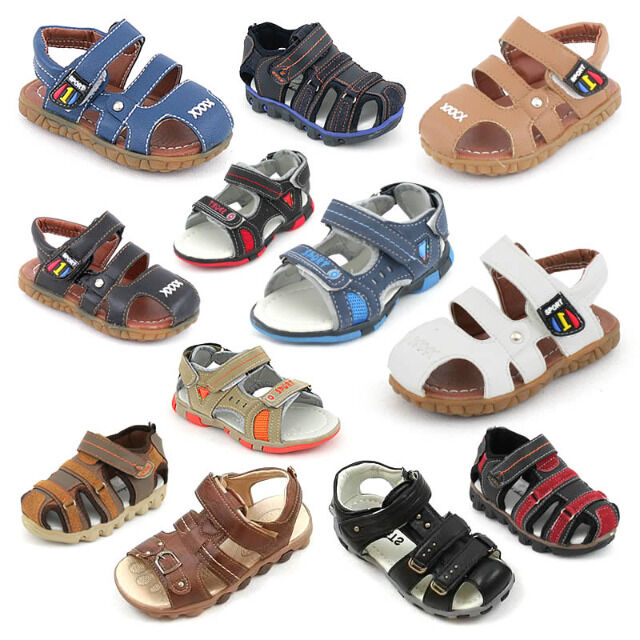 Jungen Sandalen Sandaletten Slipper Schuhe
