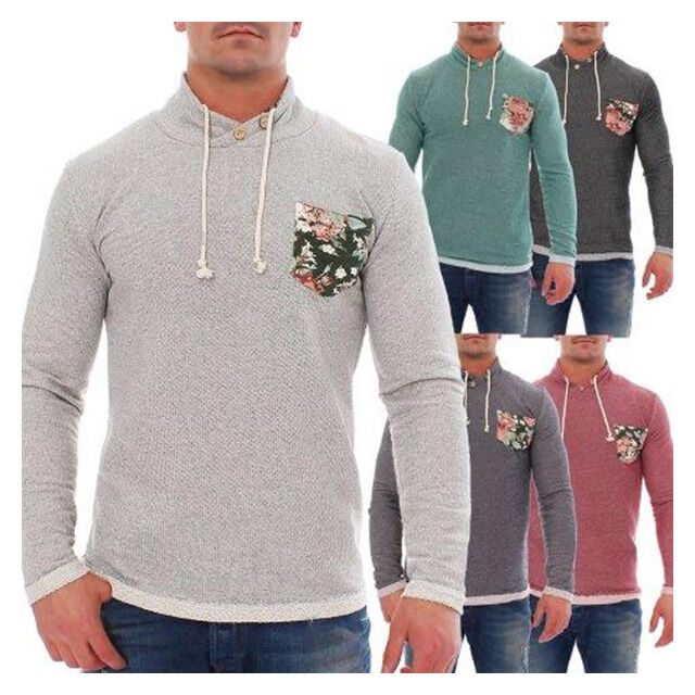 Herren Business Freizeit Pullover Langarm Shirts