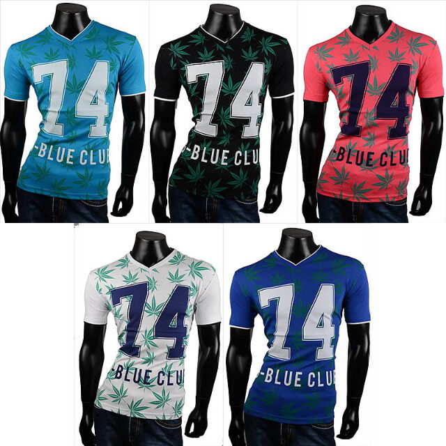 Herren Freizeit Sport T-Shirts Kurzarm Oberteile