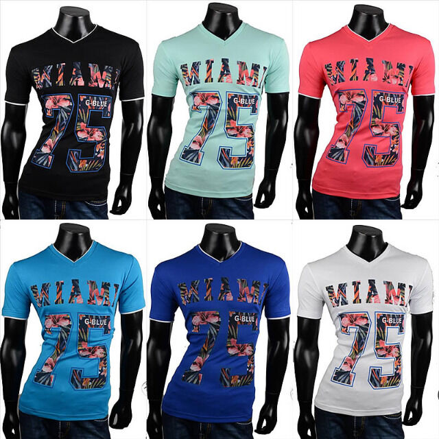 Men's leisure sports T-shirts short sleeve tops