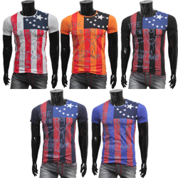 Herren Freizeit Sport T-Shirts Kurzarm Oberteile