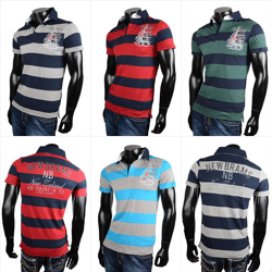 Herren Polo Shirts Kurzarm Oberteile T-Shirts