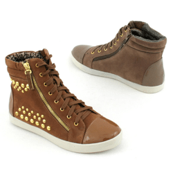 Damen Freizeit Business Schnür Schuhe Sneaker