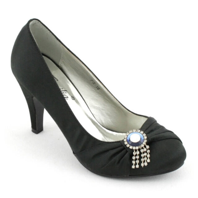 Pumps High Heels Schuhe Glitzeroptik