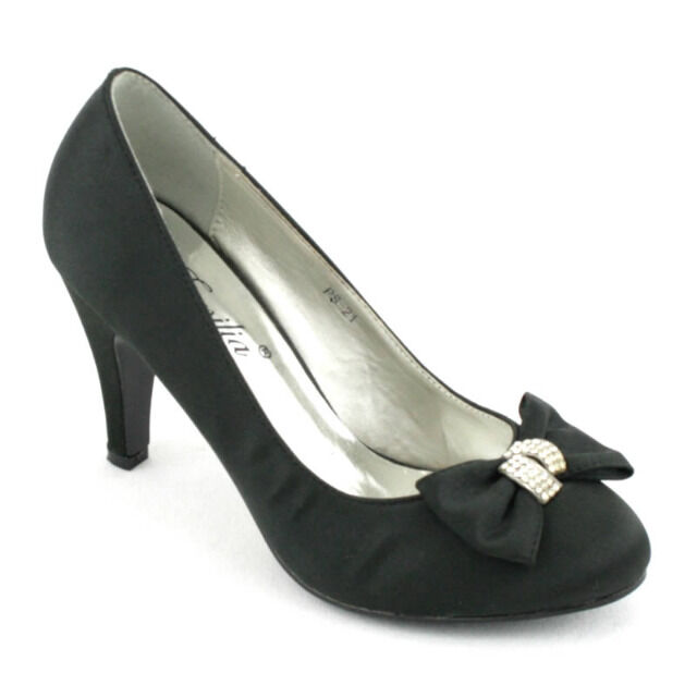 Pumps High Heels Schuhe Glitzeroptik