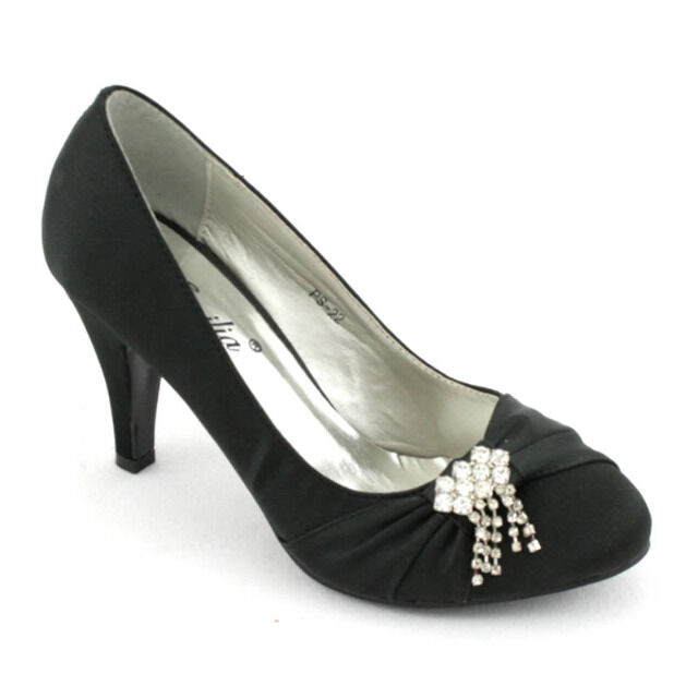 Pumps High Heels Schuhe Glitzeroptik