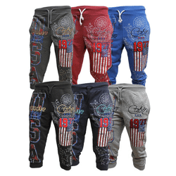 3/4 Jogging Freizeit Trainings Capri Hose Shorts