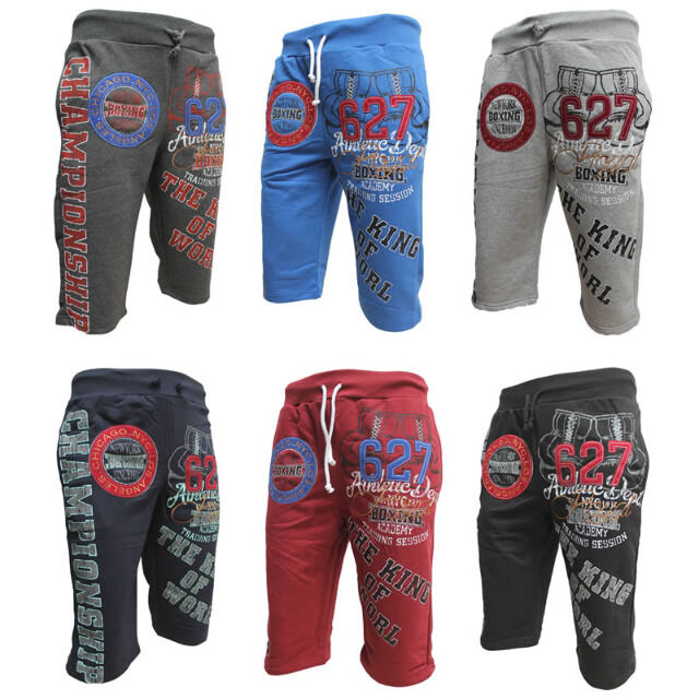 3/4 Jogging Freizeit Trainings Capri Hose Shorts