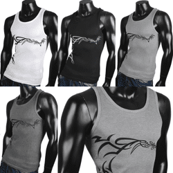 Sommer Sport Freizeit Achsel Muskel Shirts