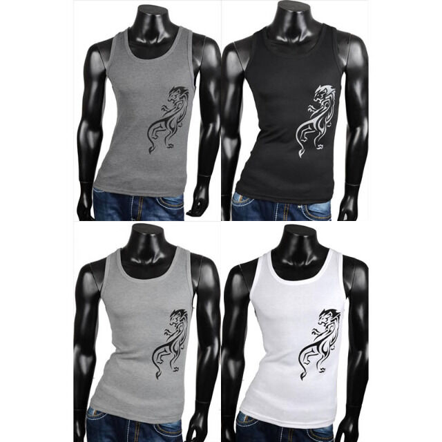 Sommer Sport Freizeit Achsel Muskel Shirts