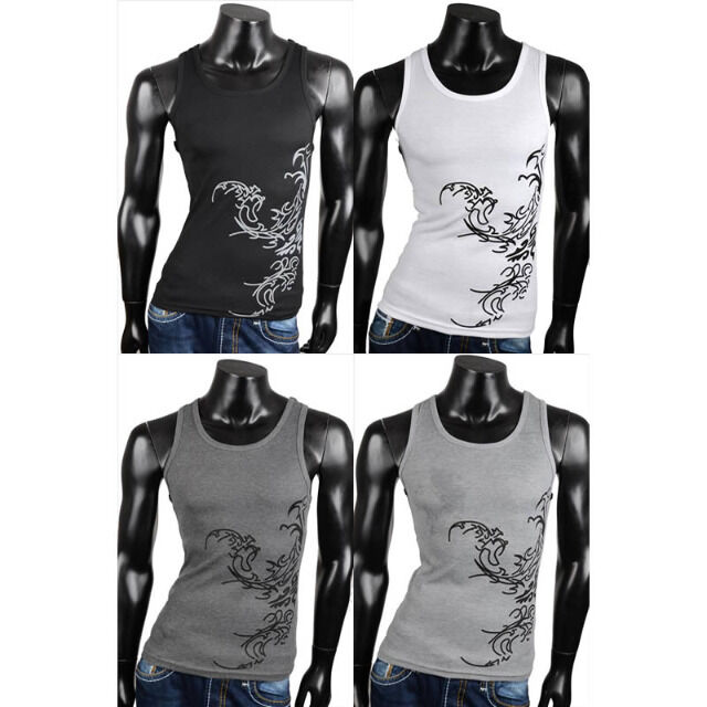 Sommer Sport Freizeit Achsel Muskel Shirts