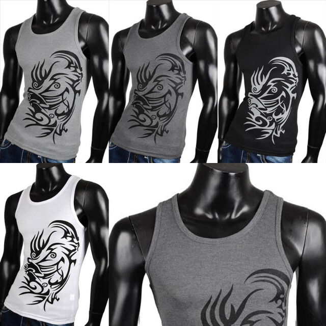 Sommer Sport Freizeit Achsel Muskel Shirts