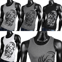 Sommer Sport Freizeit Achsel Muskel Shirts