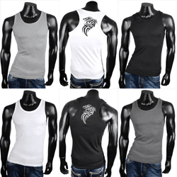 Sommer Sport Freizeit Achsel Muskel Shirts