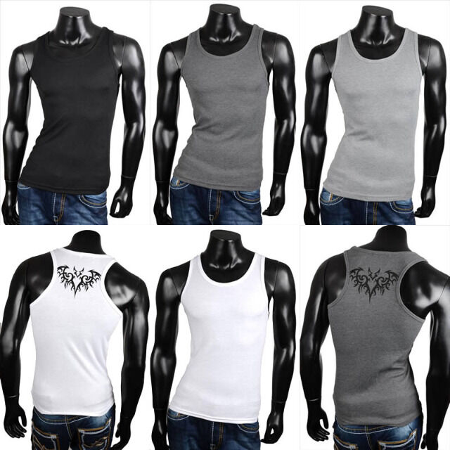 Sommer Sport Freizeit Achsel Muskel Shirts