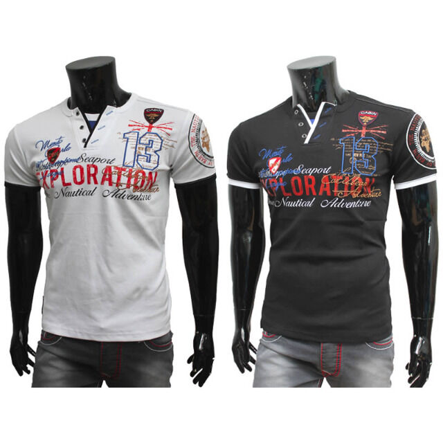 Herren Freizeit T-Shirts Oberteile Übergröße