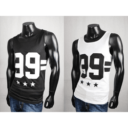 Sommer Sport Freizeit Achsel Muskel Shirts