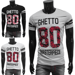 Herren Freizeit Sport T-Shirts Kurzarm Oberteile