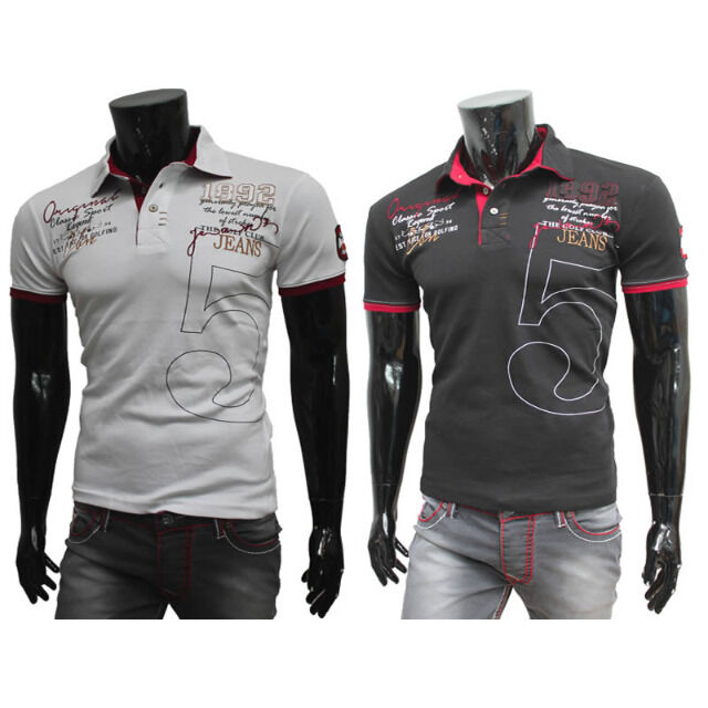 Herren Freizeit T-Shirts Oberteile Übergröße