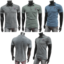 Herren Polo Shirts Kurzarm Oberteile T-Shirts
