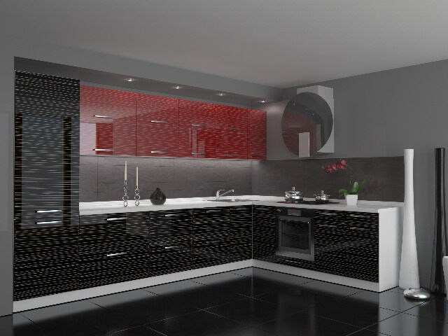 Hochglanz Küche nach Mass !!!