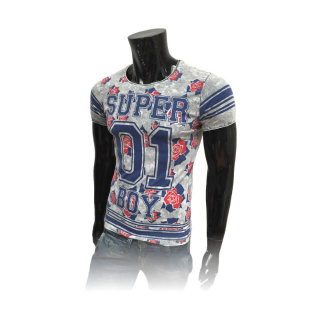 Herren Freizeit Sport T-Shirts Kurzarm Oberteile