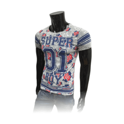 Herren Freizeit Sport T-Shirts Kurzarm Oberteile