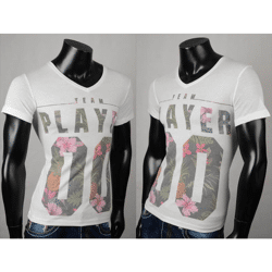 Herren Freizeit Sport T-Shirts Kurzarm Oberteile