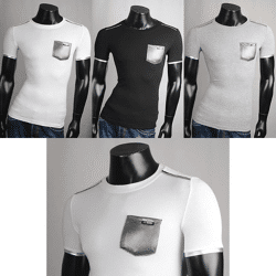 Herren Freizeit Sport T-Shirts Kurzarm Oberteile