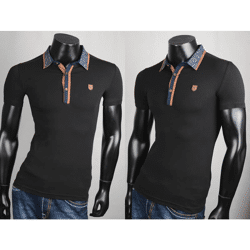 Herren Polo Shirts Kurzarm Oberteile T-Shirts