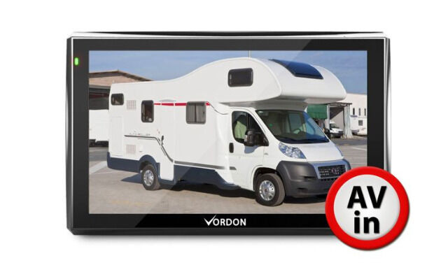 Vordon 5Zoll Naviationssystem 4GB + FM + Karten der EU