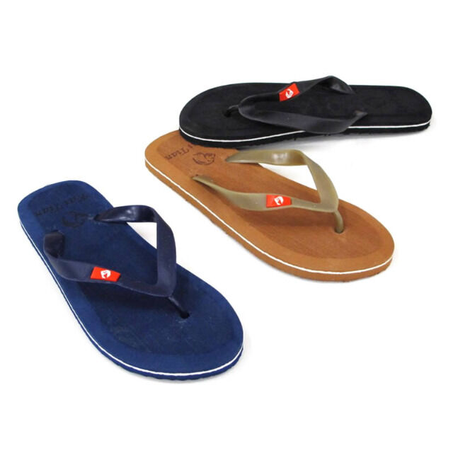 Herren Bade Strand Schlappen Slipper Schuhe