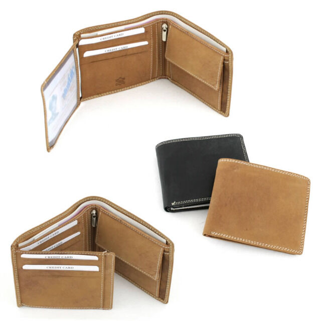 Echt Leder Geldbörsen Portemonnaies