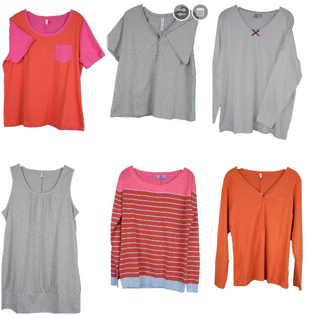 Damen Marken Übergrößen Oberteile