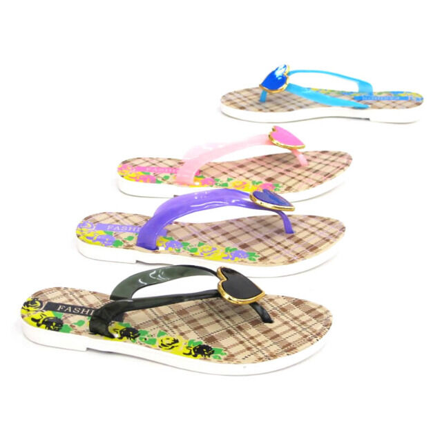 Damen Sommer Sandalen Slipper Bade Schuhe