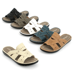Ladies summer sandals slip-on shoes