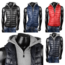 Unisex Damen Herren Stepp Westen