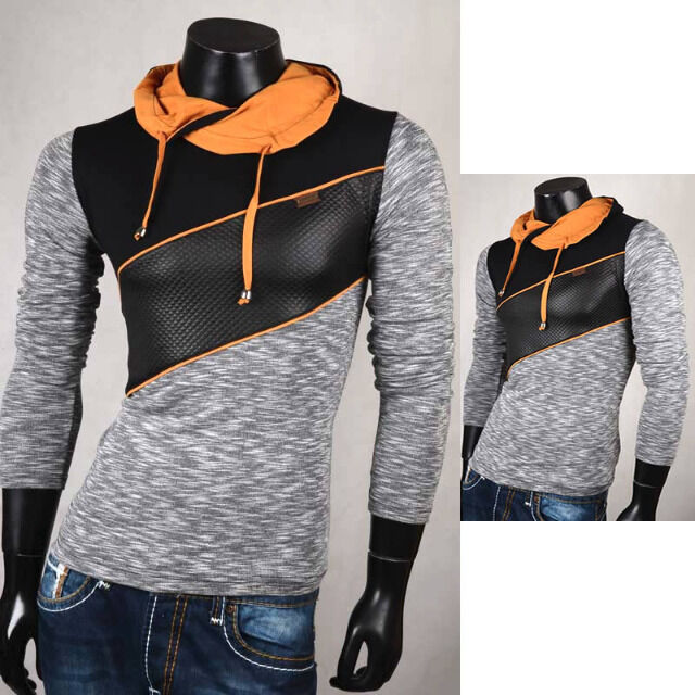 Herren Business Freizeit Pullover Langarm Shirts