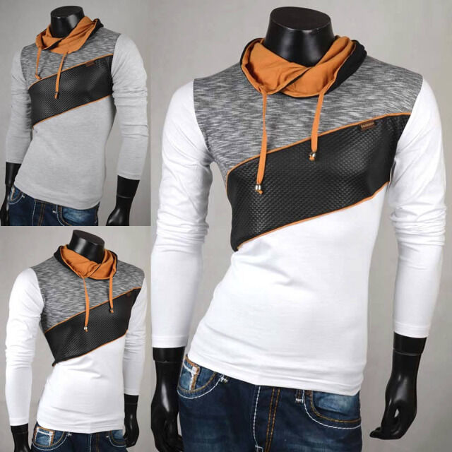 Herren Business Freizeit Pullover Langarm Shirts