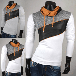 Herren Business Freizeit Pullover Langarm Shirts