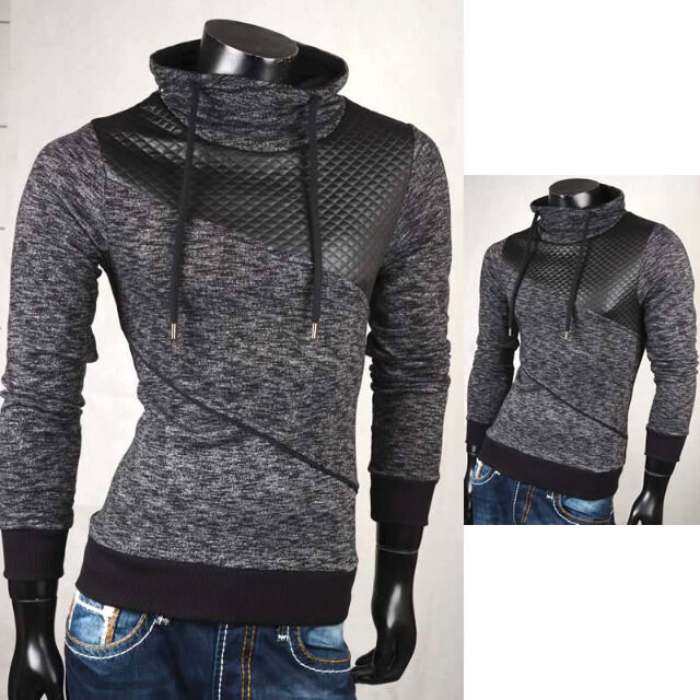 Herren Business Freizeit Pullover Langarm Shirts