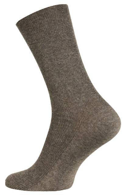 Gesundheitssocke 1:1 Rippe ohne  Gummibund & ohne Naht, Diabetiker geeignet - 4er Pack 