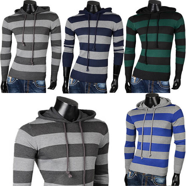 Herren Business Freizeit Pullover Langarm Shirts