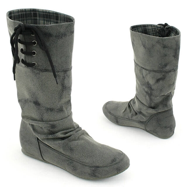 Damen Herbst Winter Frühjahr Stiefel Schuhe