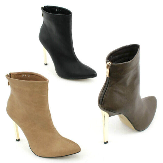 Damen Stiefeletten Stiefel Pumps Schuhe