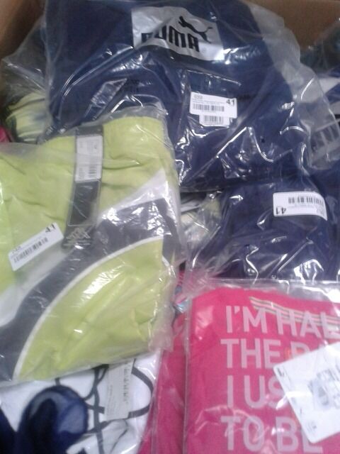 Sportbekleidung Neuware (ADIDAS, NIKE, PUMA, High Peak, Touchlines, Helly Hansen, Vans u.v.a.)